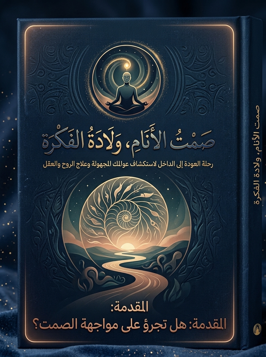 كتاب "صمت الأنام.. ولادة الفكرة" (Digital PDF)
